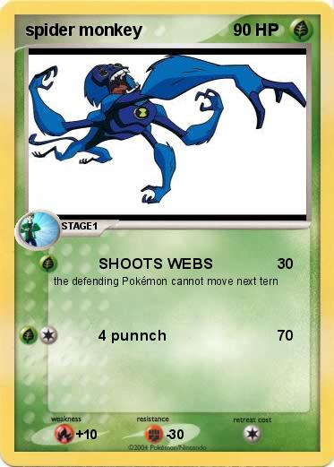 Pokemon spider monkey