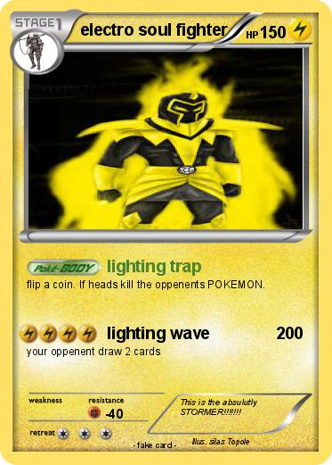 Pokemon electro soul fighter