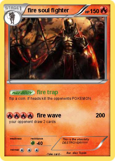 Pokemon fire soul fighter