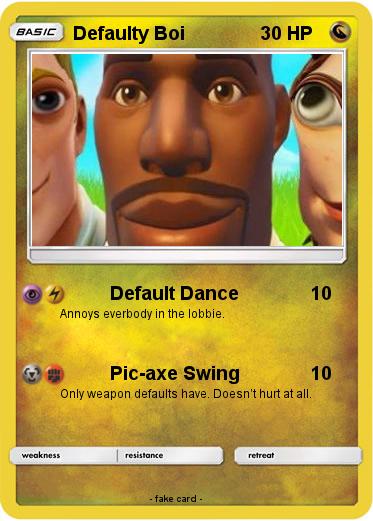 Pokemon Defaulty Boi
