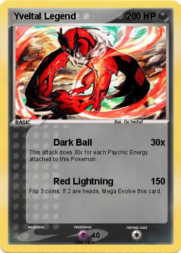 Pokemon Yveltal Legend