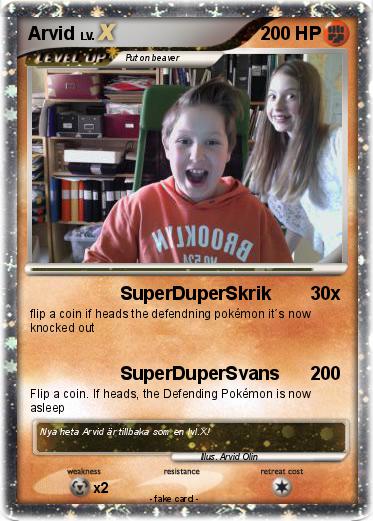 Pokemon Arvid