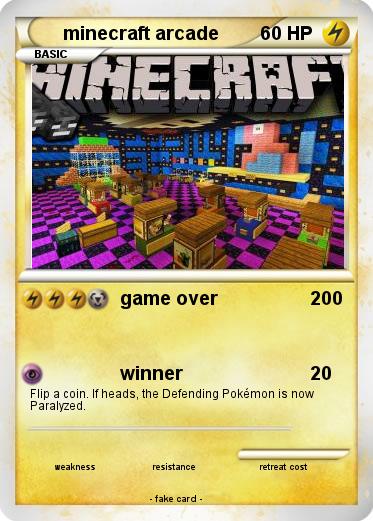 Pokemon minecraft arcade