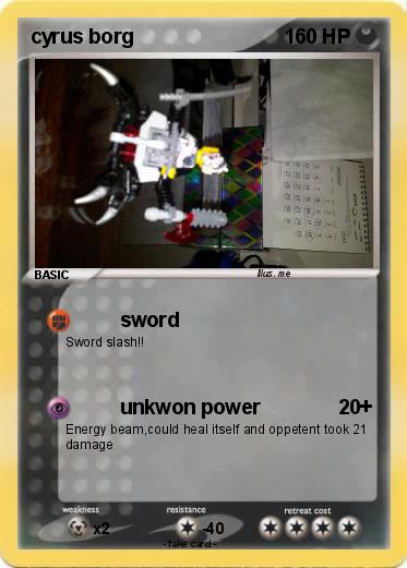 Pokemon cyrus borg