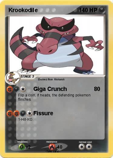 Pokemon Krookodile