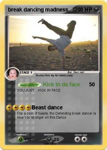 Pokemon break dancing madness