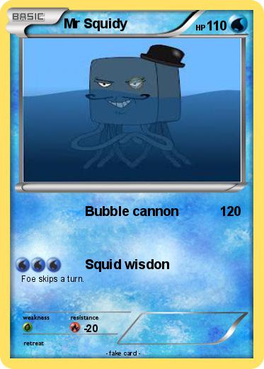 Pokemon Mr Squidy