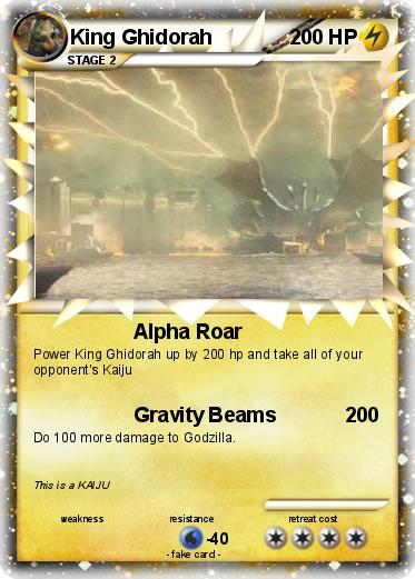 Pokemon King Ghidorah