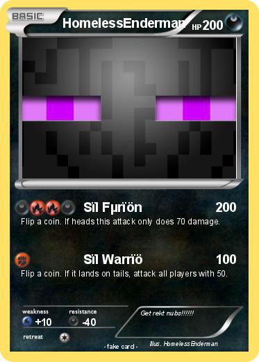 Pokemon HomelessEnderman