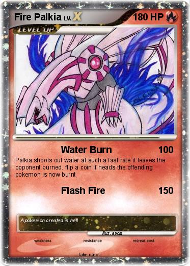 Pokemon Fire Palkia