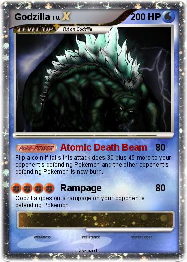 Pokemon Godzilla
