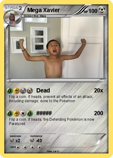 Pokemon Mega Xavier