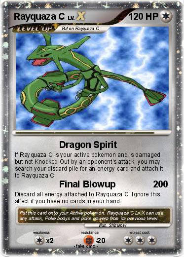 Pokemon Rayquaza C