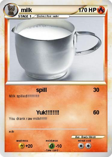 Pokemon milk
