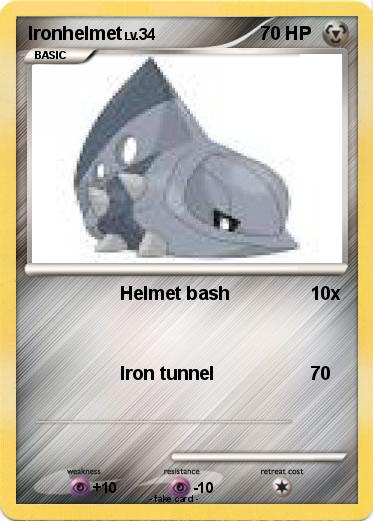 Pokemon Ironhelmet