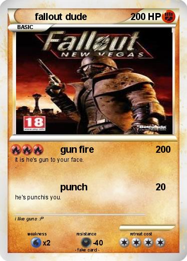 Pokemon fallout dude