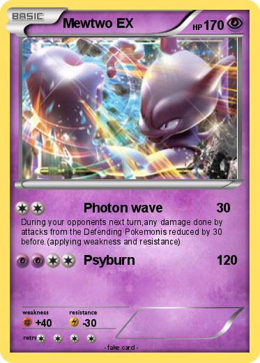 Pokemon Mewtwo EX