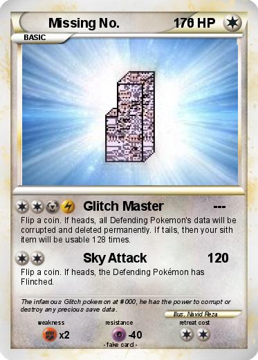 Pokemon Missing No.               176