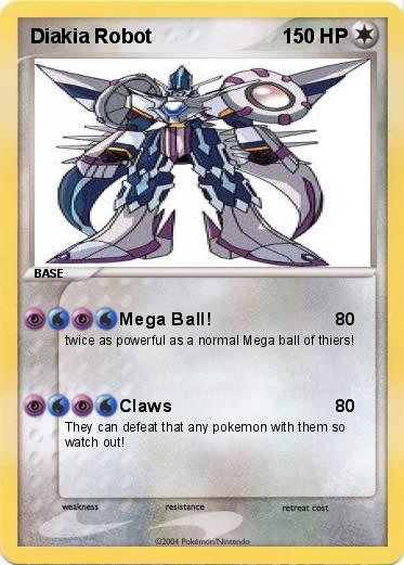 Pokemon Diakia Robot