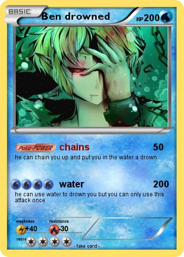 Pokemon Ben drowned