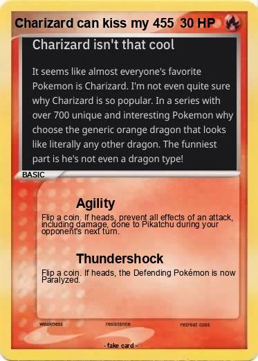 Pokemon Charizard can kiss my 455