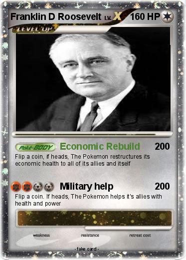 Pokemon Franklin D Roosevelt