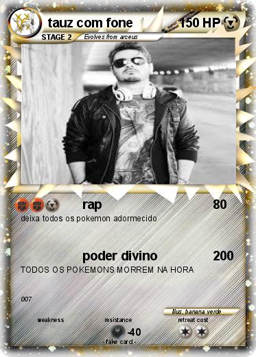 Pokemon tauz com fone