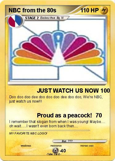 Pokemon NBC from the 80s