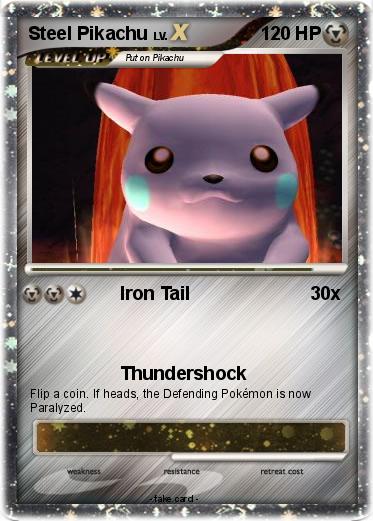 Pokemon Steel Pikachu