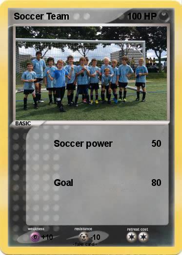 Pokemon Soccer Team