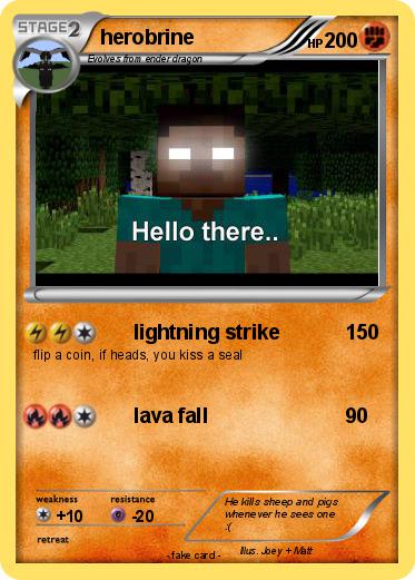 Pokemon herobrine