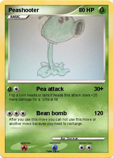 Pokemon Peashooter