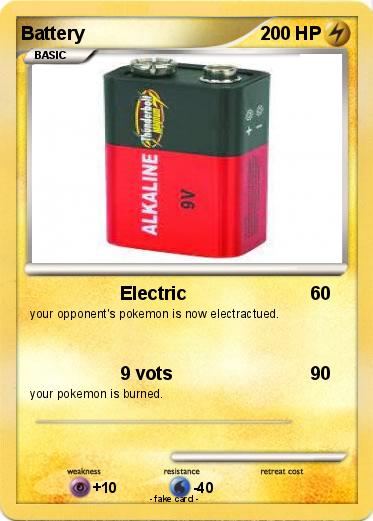 Pokemon Battery