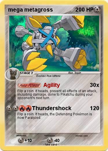 Pokemon mega metagross
