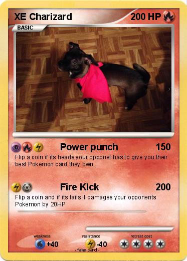 Pokemon XE Charizard