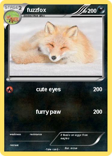 Pokemon fuzzfox