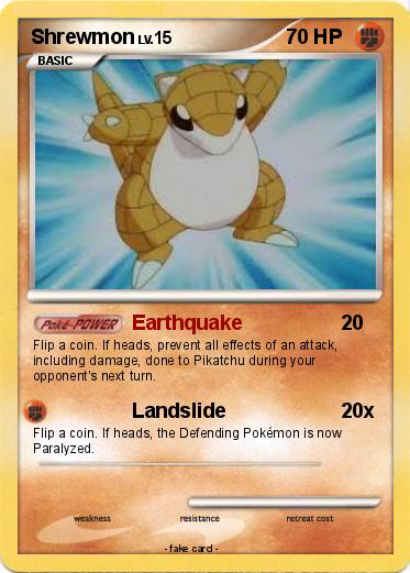 Pokemon Shrewmon