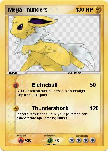 Pokemon Mega Thunders