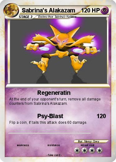 Pokemon Sabrina's Alakazam