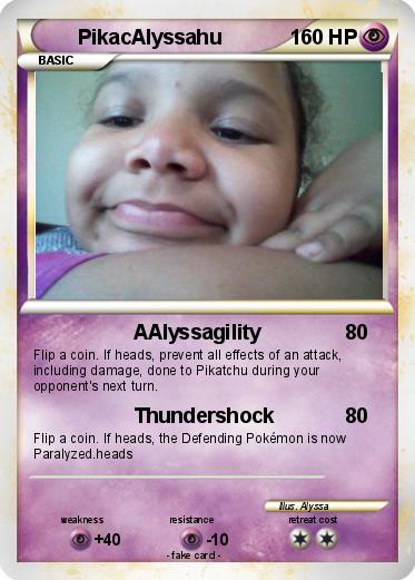 Pokemon PikacAlyssahu