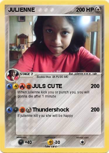 Pokemon JULIENNE