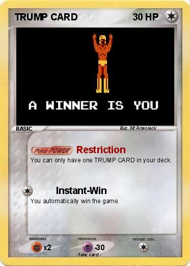 Pokemon TRUMP CARD