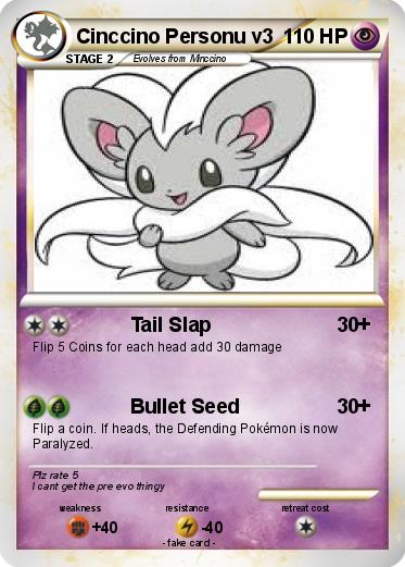 Pokemon Cinccino Personu v3