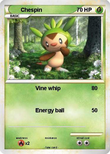 Pokemon Chespin