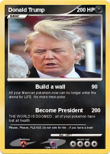 Pokemon Donald Trump
