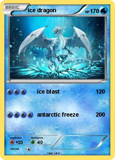 Pokemon ice dragon