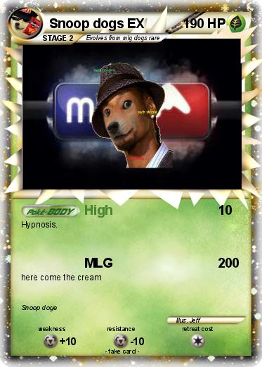 Pokemon Snoop dogs EX