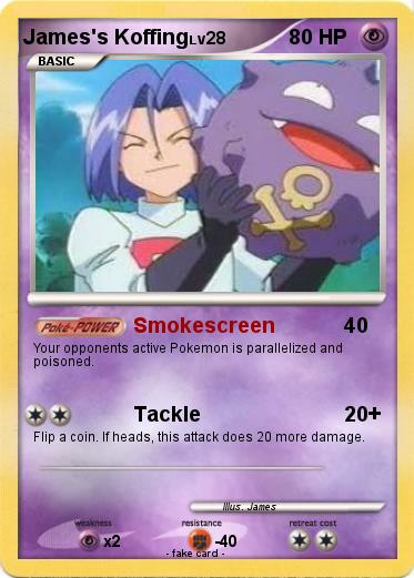 Pokemon James's Koffing