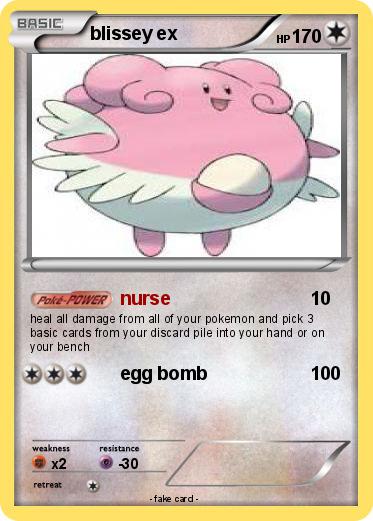 Pokemon blissey ex