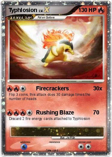 Pokemon Typhlosion